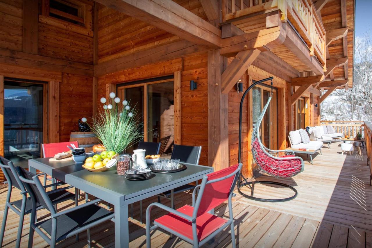 Chalet Sabaroc - Ovo Network La Giettaz Exterior foto