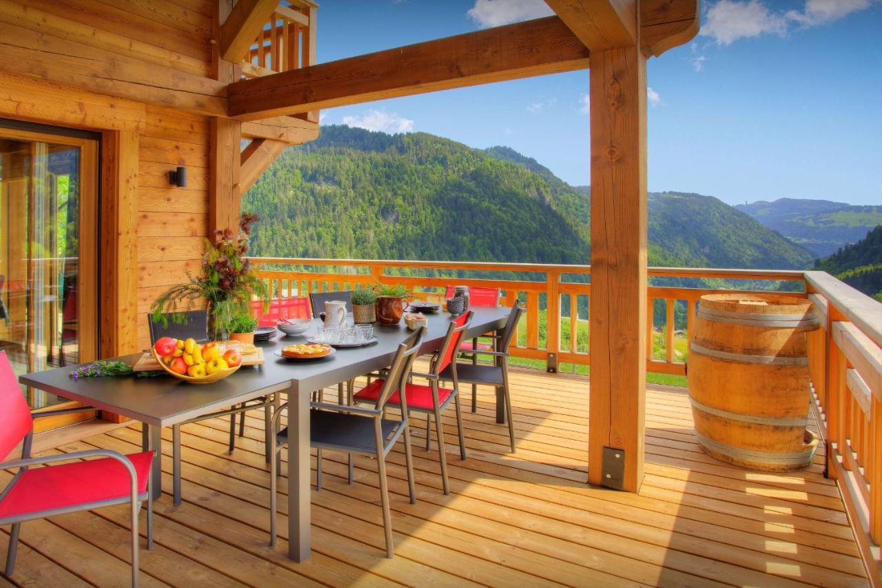 Chalet Sabaroc - Ovo Network La Giettaz Exterior foto