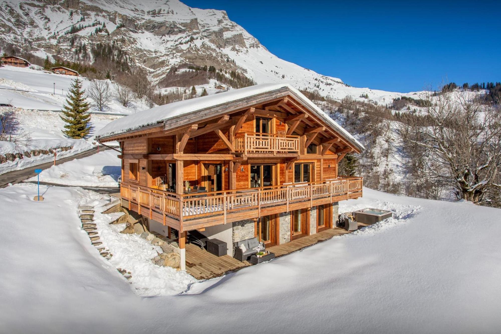 Chalet Sabaroc - Ovo Network La Giettaz Exterior foto